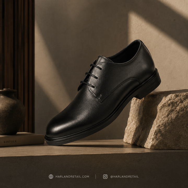 Harland Regent Derby Shoes – Leather
